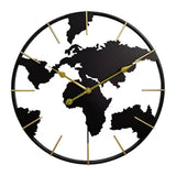Maxbell Wall Clock Convenient Ornament Compact Decorative for Office Bedroom Kitchen