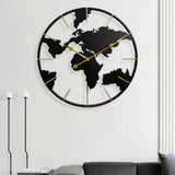 Maxbell Wall Clock Convenient Ornament Compact Decorative for Office Bedroom Kitchen