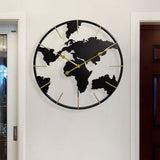 Maxbell Wall Clock Convenient Ornament Compact Decorative for Office Bedroom Kitchen