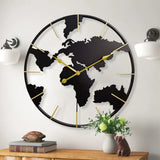Maxbell Wall Clock Convenient Ornament Compact Decorative for Office Bedroom Kitchen