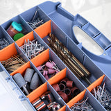 Maxbell Tool Parts Organizer Hardware Fitting Organiser for Outdoor Use Bolts Tackle