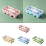 Maxbell Ice Cube Tray Freezer Ice Cubes Compartment for Juice Summer Beverage Coffee Pink