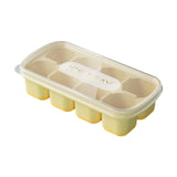 Maxbell Ice Cube Tray Freezer Ice Cubes Compartment for Juice Summer Beverage Coffee Yellow