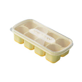 Maxbell Ice Cube Tray Freezer Ice Cubes Compartment for Juice Summer Beverage Coffee Yellow