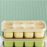 Maxbell Ice Cube Tray Freezer Ice Cubes Compartment for Juice Summer Beverage Coffee Yellow