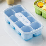 Maxbell Ice Cube Tray Freezer Ice Cubes Compartment for Juice Summer Beverage Coffee Blue