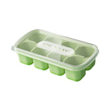 Maxbell Ice Cube Tray Freezer Ice Cubes Compartment for Juice Summer Beverage Coffee Green