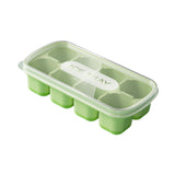Maxbell Ice Cube Tray Freezer Ice Cubes Compartment for Juice Summer Beverage Coffee Green