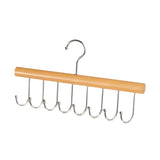 Maxbell Belt Organizer for Closet Wood Stable Scarf Holder for Scarves Bags Tank Top