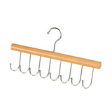 Maxbell Belt Organizer for Closet Wood Stable Scarf Holder for Scarves Bags Tank Top