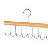 Maxbell Belt Organizer for Closet Wood Stable Scarf Holder for Scarves Bags Tank Top