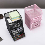 Maxbell Office Desktop Organizer 3 Tiers Versatile Desktop Storage Box for Apartment