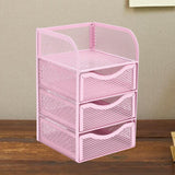 Maxbell Office Desktop Organizer 3 Tiers Versatile Desktop Storage Box for Apartment
