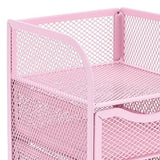 Maxbell Office Desktop Organizer 3 Tiers Versatile Desktop Storage Box for Apartment