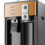 Maxbell Water Dispenser Hot and Cold Water Room Temperature for Room Dorm Countertop gold
