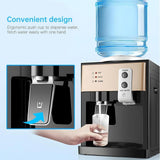 Maxbell Water Dispenser Hot and Cold Water Room Temperature for Room Dorm Countertop gold