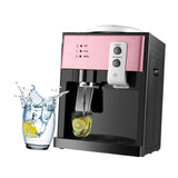 Maxbell Water Dispenser Hot and Cold Water Room Temperature for Room Dorm Countertop pink