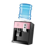 Maxbell Water Dispenser Hot and Cold Water Room Temperature for Room Dorm Countertop pink