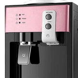 Maxbell Water Dispenser Hot and Cold Water Room Temperature for Room Dorm Countertop pink