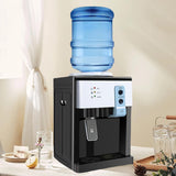 Maxbell Water Dispenser Hot and Cold Water Room Temperature for Room Dorm Countertop white