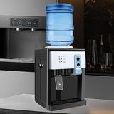 Maxbell Water Dispenser Hot and Cold Water Room Temperature for Room Dorm Countertop white