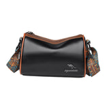 Maxbell Women Crossbody Bag with Zipper Fashion Handbag for Shopping Street Holidays Black