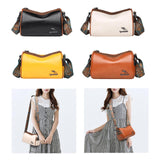 Maxbell Women Crossbody Bag with Zipper Fashion Handbag for Shopping Street Holidays Black