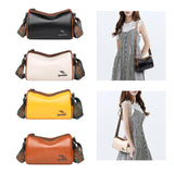 Maxbell Women Crossbody Bag with Zipper Fashion Handbag for Shopping Street Holidays Black