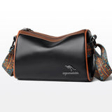 Maxbell Women Crossbody Bag with Zipper Fashion Handbag for Shopping Street Holidays Black