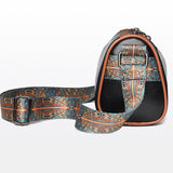 Maxbell Women Crossbody Bag with Zipper Fashion Handbag for Shopping Street Holidays Black