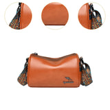 Maxbell Women Crossbody Bag with Zipper Fashion Handbag for Shopping Street Holidays Light Brown