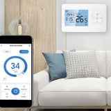 Maxbell Smart Thermostat Accurate Child Lock Water Gas Boiler Temperature Controller