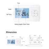 Maxbell Smart Thermostat Accurate Child Lock Water Gas Boiler Temperature Controller