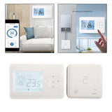 Maxbell Smart Thermostat Accurate Child Lock Water Gas Boiler Temperature Controller