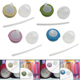 Maxbell Drink Cap Sealer Practical Beverage Can Lid for Outdoor Home Use Restaurants Yellow