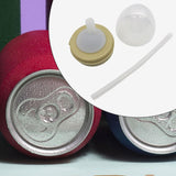 Maxbell Drink Cap Sealer Practical Beverage Can Lid for Outdoor Home Use Restaurants Yellow