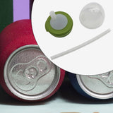 Maxbell Drink Cap Sealer Practical Beverage Can Lid for Outdoor Home Use Restaurants Green