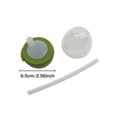 Maxbell Drink Cap Sealer Practical Beverage Can Lid for Outdoor Home Use Restaurants Green