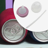 Maxbell Drink Cap Sealer Practical Beverage Can Lid for Outdoor Home Use Restaurants Pink
