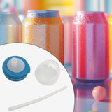 Maxbell Drink Cap Sealer Practical Beverage Can Lid for Outdoor Home Use Restaurants Blue