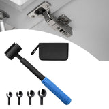 Maxbell Hinge Adjustment Tool Heavy Duty Professional for Residential and Commercial short