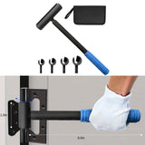 Maxbell Hinge Adjustment Tool Heavy Duty Professional for Residential and Commercial long