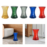 Maxbell Accent Stool Shoe Changing Contemporary Home Decoration Stepstool Side Table Amber