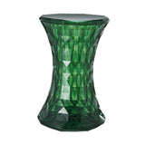 Maxbell Accent Stool Shoe Changing Contemporary Home Decoration Stepstool Side Table Green