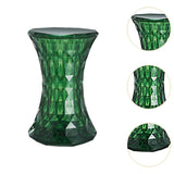 Maxbell Accent Stool Shoe Changing Contemporary Home Decoration Stepstool Side Table Green