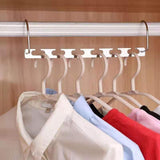 Maxbell 3x Space Saving Hangers Closet Organizer and Storage for Jeans Shorts Shirts