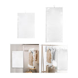 Maxbell Suit Bag Dress Bag Water Resistance Hanging Vacuum for Dresses Coats Clothes 70cmx105cm