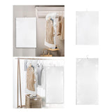 Maxbell Suit Bag Dress Bag Water Resistance Hanging Vacuum for Dresses Coats Clothes 70cmx105cm