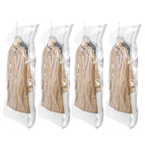 Maxbell Suit Bag Dress Bag Water Resistance Hanging Vacuum for Dresses Coats Clothes 70cmx105cm