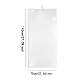 Maxbell Suit Bag Dress Bag Water Resistance Hanging Vacuum for Dresses Coats Clothes 70cmx145cm